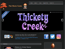Tablet Screenshot of firemaplegames.com